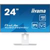 iiyama XUB2492HSU-W6/24" FHD Business ETE IPS (1920 x 1080 pixel, 23.80"), Monitor, Bianco
