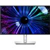 Dell UltraSharp U2424HE (1920 x 1080 pixel, 23.80"), Monitor, Argento, Nero