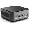 CSL Mini-PC Narrow Box Core i3 (2000 GB, 32 GB, Intel Core i3-N305, Grafica Intel UHD), PC, Nero