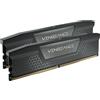 Corsair Vendetta (2 x 16GB, 6000 MHz, RAM DDR5, DIMM), Memoria RAM, Nero