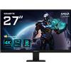 Gigabyte GS27U (3840 x 2160 pixel, 27"), Monitor, Nero