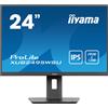 iiyama PANNELLO IPS ULTRA SOTTILE DA 24,1 POLLICI 1920X1200 4MS 300CD/M2 1000:1 1X (1920 x 1200 pixel, 24.10"), Monitor, Nero