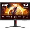 AOC 24G4HA (1920 x 1080 pixel, 23.80"), Monitor, Rosso, Nero