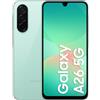 Samsung Galaxy A26 (256 GB, Verde menta, 6.70", Doppia SIM, 5G), Smartphone, Verde