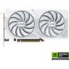 ASUS Dual GeForce RTX 5060 Ti White OC (16 GB, GDDR7), Scheda grafica, Bianco