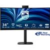 Philips 34B2U3600CH (3440 x 1440 pixel, 34"), Monitor, Nero