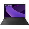 LG 16" 16ZB90TS-G Notebook ultra 7 16GB LPDDR5x 1TB SSD W11P (16", 1000 GB, 16 GB, DE, Intel Core Ultra 7 258V), Notebook, Grigio