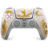 Sony DualSense Wireless-Controller Limited Edition Ghost of Yotei (PC, PS5), Controller gaming, Bianco, Oro