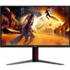 AOC U32G4U Fast IPS Monitor,,, 2x HDMI, DisplayPort, USB Hub (3840 x 2160 pixel, 31.50"), Monitor, Nero, Rosso