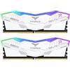 Team Group Delta α (2 x 16GB, 6000 MHz, RAM DDR5, DIMM), Memoria RAM, Bianco