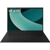 LG gram 17 (17", 1000 GB, 16 GB, DE, Intel Core Ultra 7 256V), Notebook, Nero