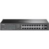 TP-Link Esxxx (18 porte), Switch di rete, Nero
