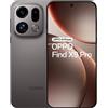 OPPO Find X9 Pro (512 GB, Carbone di titanio, 6.78", Doppia SIM, 5G), Smartphone, Grigio