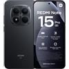 Xiaomi Redmi Note 15 Pro 5G (256 GB, Nero, 6.83", Doppia SIM, 5G), Smartphone, Nero