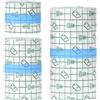 QWORK® Pellicola Tatuaggi Impermeabile (5cm, 10cm, 15cm) - 3 Rotoli Film Protettivo Traspirante per Aftercare Tatuaggio, Doccia e Nuoto - Benda Adesiva Trasparente Professionale