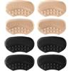Tolenre 4 paia Cuscini per tallone Pad Heel,di cuscinetti per il tallone, comodi cuscinetti per il tallone,soletta autoadesiva per la cura dei piedi per scarpe,impediscono ai talloni di sfregare e scivolare