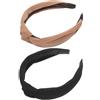 2 Pcs Fasce Alla Moda Per Le Donne Decorative Fascia Nodi Capelli Con Nodo