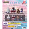 BANDAI Machibouke Super Sentai Friends Set Completo di 4 Capsule Giocattolo BANDAI G...