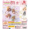 BANDAI Cardcaptor Sakura Item & Mascot Twin Charm 2 set completo di 4 BANDAI Gashapon