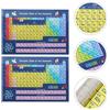 2 Pcs Poster Tavola Periodica Decorazioni in Classe Bambini Che Imparano