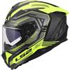 LS2, Casco Moto Integrale CHALLENGER II DRAVIX H-V Yellow, XL