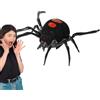 Genérico Prank Spider - Tarantola vibrante e gattonatrice con telecomando | Scherzo di animali realistici | Decorazione pelosa nera, giocattolo a bavaglio spaventoso, regalo per gatti, usi