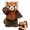 Generic Peluche Panda - Peluche di Animali Rari Morbido - Cuscino da Abbraccio per Dormire, Bambola da Collezione a Forma di Panda in Stile Cartone Animato, Giocattolo per Bambini e Adulti
