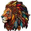 KAAYEE Puzzle in Legno, KAAYEE Puzzle di Animali in Legno Leone | Puzzle in Legno a Forma di Animale, 15+ per Adulti, con Confezione Regalo, Puzzle in Legno per Adulti