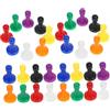 HONITANO Set di Pedine per Scacchi in Plastica 64 Pezzi, Accessori Versatili per Giochi da Tavolo, Design Portatile per Partite e Feste