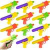 QILZO Set di 12 Pistole ad Acqua per Bambini 19cm, Set di Pistole ad acqua in plastica, bomboniere per feste di compleanno, sacchetti regalo, piscina, spiaggia