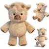 HBSFBH Peluche Che Corre, Peluche Di Cinghiale, Pe-luche Cinghiale Che Corre, Pe-luche Vitello Che Corre, Running Cow Plush, Mucca Morbido Pelu-che, Pelu-che Highland Cow, Regalo per Fan e Famiglia (M5)
