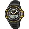 Calypso Watches Calypso Orologio Digitale Analogico Uomo Gomma Nera - Quarzo, 10 ATM, Data, Cronografo, Doppio Fuso, Luce, Allarme, 12/24 h - K5768/4 Flash Time