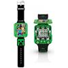 SRV Hub Minecraft - Orologio digitale educativo per ragazzi, con 5 divertenti giochi di apprendimento, timer, sveglia, cronometro, 10 quadranti, cinturino in silicone blu, età 4+
