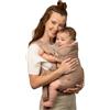 Infantino Flip Luxe Marsupio 4-In-1, Ergonomico, Supporto Lombare, Tessuto Premium, Comfort Mani Libere, 3,2-16 Kg, Affogato