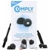 Comply Schiuma TrueGrip Premium Memory Foam Ear Tips per Samsung Galaxy Buds 3 Pro - S/M/L, nero (3 paia) - Piccole calze Stuffers, comfort isolamento acustico con rimozione strumento di pulizia