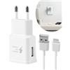 CKDSA Fast Charger for Samsung Galaxy A13 A14 A15 A30 A33 A40 A51 A53 A54 A55 S8 S9 S10 S20 S22 S23 USB Phone Adapter with 1M Type C Charging Cable