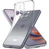 YESARMOR Trasparente Cover Silicone Morbido Custodia - per Motorola Edge 50 Neo, Anti Ingiallimento, Silicone morbido TPU, Custodia dal Assorbimento degli Urti