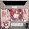 Xinchangda My Dress-Up Darling Tappetino per mouse Anime Kitagawa Marin Tappetino per mouse in gomma antiscivolo 90 x 40 cm/26 x 21 cm adatto per PC desktop laptop ufficio