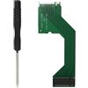 suckoo Per Steam Deck LCD Handheld M.2 NVMe PCIe 4.0 2230 a 2280 SSD Hard Drive Adattatore Scheda di Espansione, Modificato 2280 Sostituzione 2230 SSD Scheda Convertitore, per Steam Deck Handheld Espandibile
