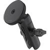 TUSITA 1 Sfera Magnetico Auto Telefono Supporto con Braccio a Doppia Presa Compatibile con iPhone MagSafe, per Ram Mount B-Taglia Base
