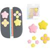 TEHAOUU Adesivi in silicone per pulsanti Nintendo Switch 2, tappi joystick NS2, tappi per pulsanti D-Pad, accessori stile stella