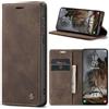 Torbyrnie Cover per Samsung Galaxy A57 5G Custodia Portafoglio Premium Pelle PU Porta Carte Magnetica Flip Libro Case, Supporto Antiurto Flip Custodia per Samsung Galaxy A57 5G, Caffè