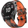 NotoCity Cinturino per Garmin Fenix 6X Pro/Fenix 3/3 HR/Fenix 5X/5X Plus/Fenix 6X/Fenix 7X/7X Pro, Descent MK1/Mk2/Mk2i, D2 Delta PX, Tactix Delta, Cinturino di Ricambio in Silicone 26mm