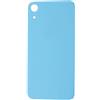 ELLENNE SCOCCA POSTERIORE TELAIO per IPHONE XR BLU BACK COVER VETRO