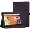 XunyLyee Universale 10 10.1 Tablet Cover per Android 16 15 Tablet 11 Pollici, Custodia con Supporto per Visualizzazione Multi-Angolo con Tasca per Tablet da 9,6-11 Pollici, Viola