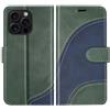 BoxTii Cover per iPhone 16 PRO Max, Custodia in PU Pelle Portafoglio, Magnetica Flip Cover a Libro con Slot per Schede per iPhone 16 PRO Max, Verde