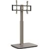 FITUEYES Supporto TV da Pavimento per 32-70 pollici, Girevole & Altezza Mobile Porta TV da Terra con Legno Base, Universale Max VESA 600x400mm 40kg Morandi Grigio