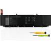 K KYUER 97Wh XG4K6 F8CPG Laptop Batteria per Dell XPS 17 9700 9710 9720 Precision 5750 5760 5770 Mobile Workstation P92F001 P92F002 P92F003 i7-10750H i7-10875H i7-11800H i5-10300H i5-11400H i9-10885H 11900H