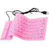 Uitndvyte Tastiera in silicone USB 85 Keys, flessibile, avvolgibile, silenzioso, impermeabile, antipolvere e PC, impermeabile