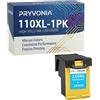 PRYVONIA 110XL 110 cartuccia d'inchiostro compatibile per HP Photosmart A516 A616 A626 A310 A526 A716 A617 A618 A612 A311 A314 A316 A320 A430 ricambio per CB304AN maturo)